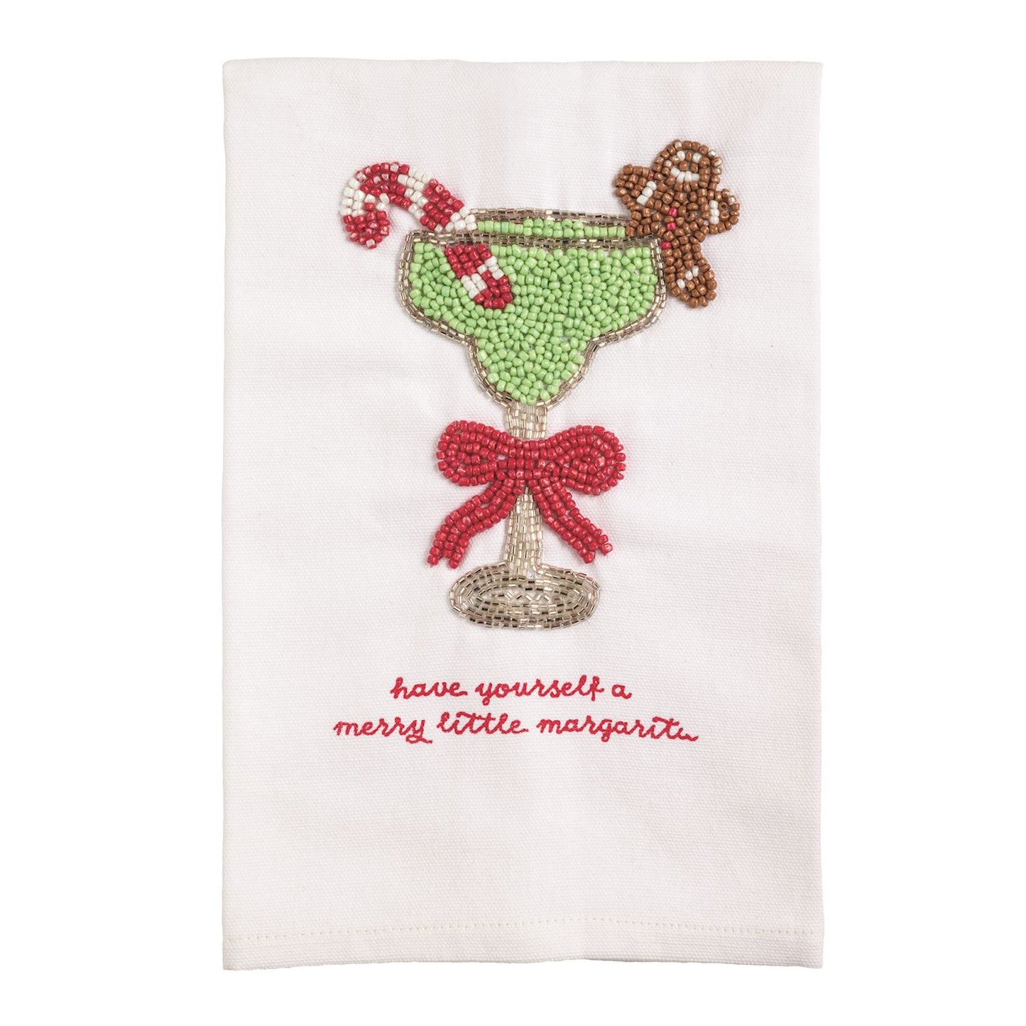 Margarita Beaded Towel