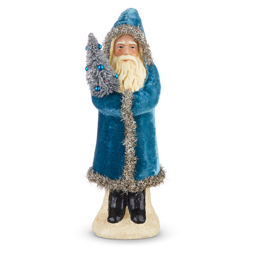 Blue Velvet Santa