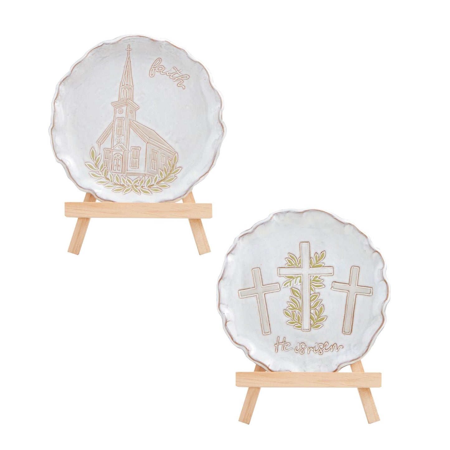 Faith Plate & Easel Sets