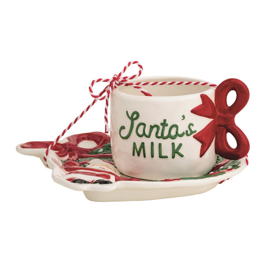 Santa Milk & Cookie Set