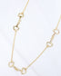 Thoroughbred Horsebit Necklace Gold