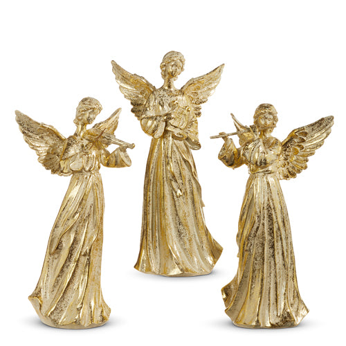 Gold Angel w/Instrument (3 Styles)