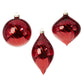 Red Blown Glass Ornament (3 Styles)