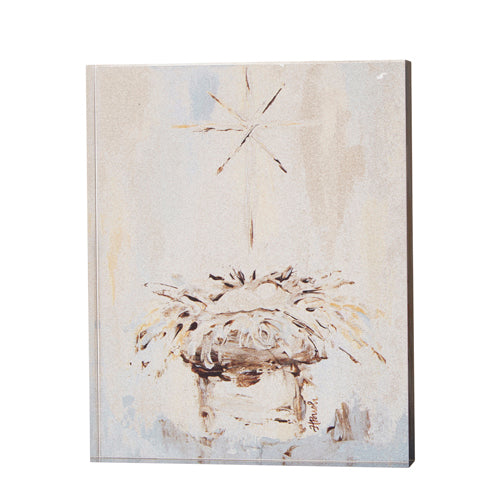 Baby Jesus in Manger Acrylic Block