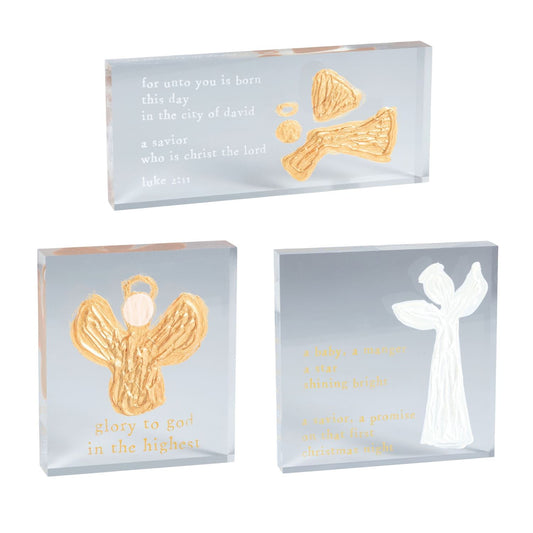 Angel Scripture Plaques (3 Sizes)