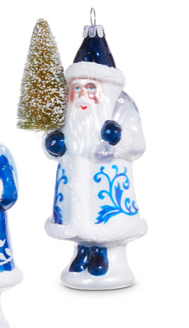 Santa w/Tree Ornament ( 2 Styles )