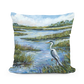 Pillow - Heron Marsh - indoor / outdoor cushion: 19x24