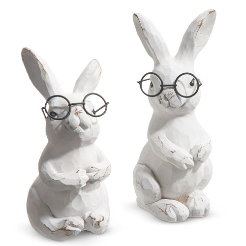 Bunnies w/Glasses (2 Styles)