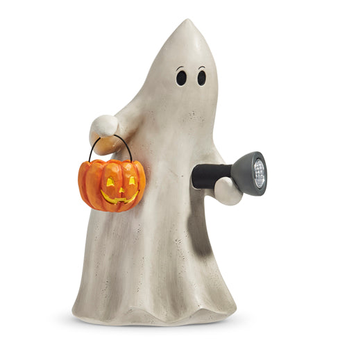 Lighted Ghost w/Flashlight