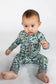 Pebble Camo - Zip Convertible PJs: 0-3M