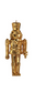 Gold Nutcracker Ornament ( 3 Styles )