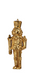 Gold Nutcracker Ornament ( 3 Styles )