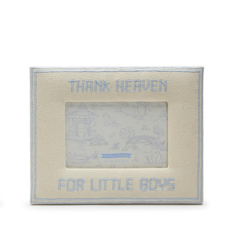 Thank Heaven Embroidered Photo Frame (2 Styles)