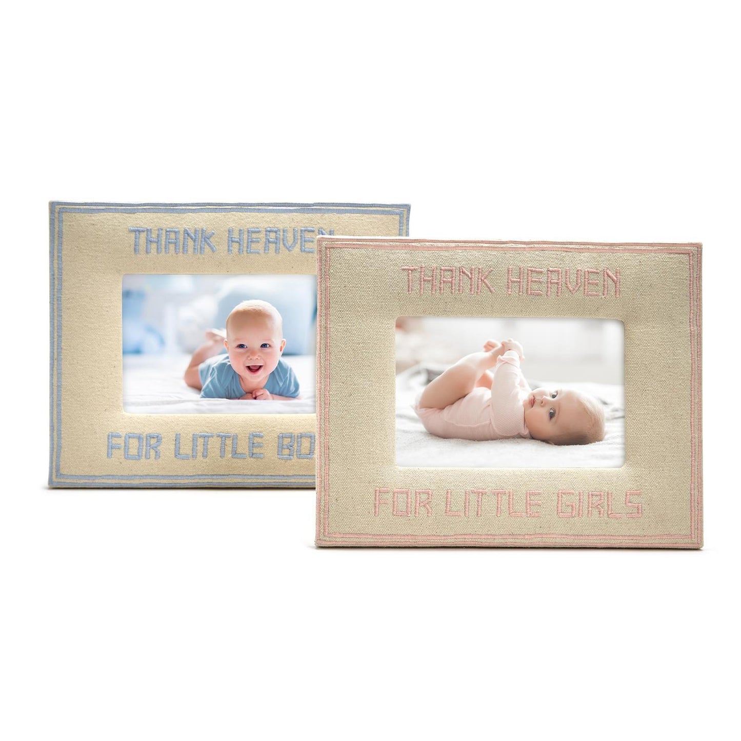 Thank Heaven Embroidered Photo Frame (2 Styles)