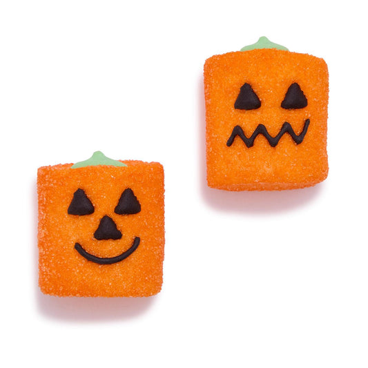 Jack-O-Lantern Vanilla Marshmallow Candy Singles