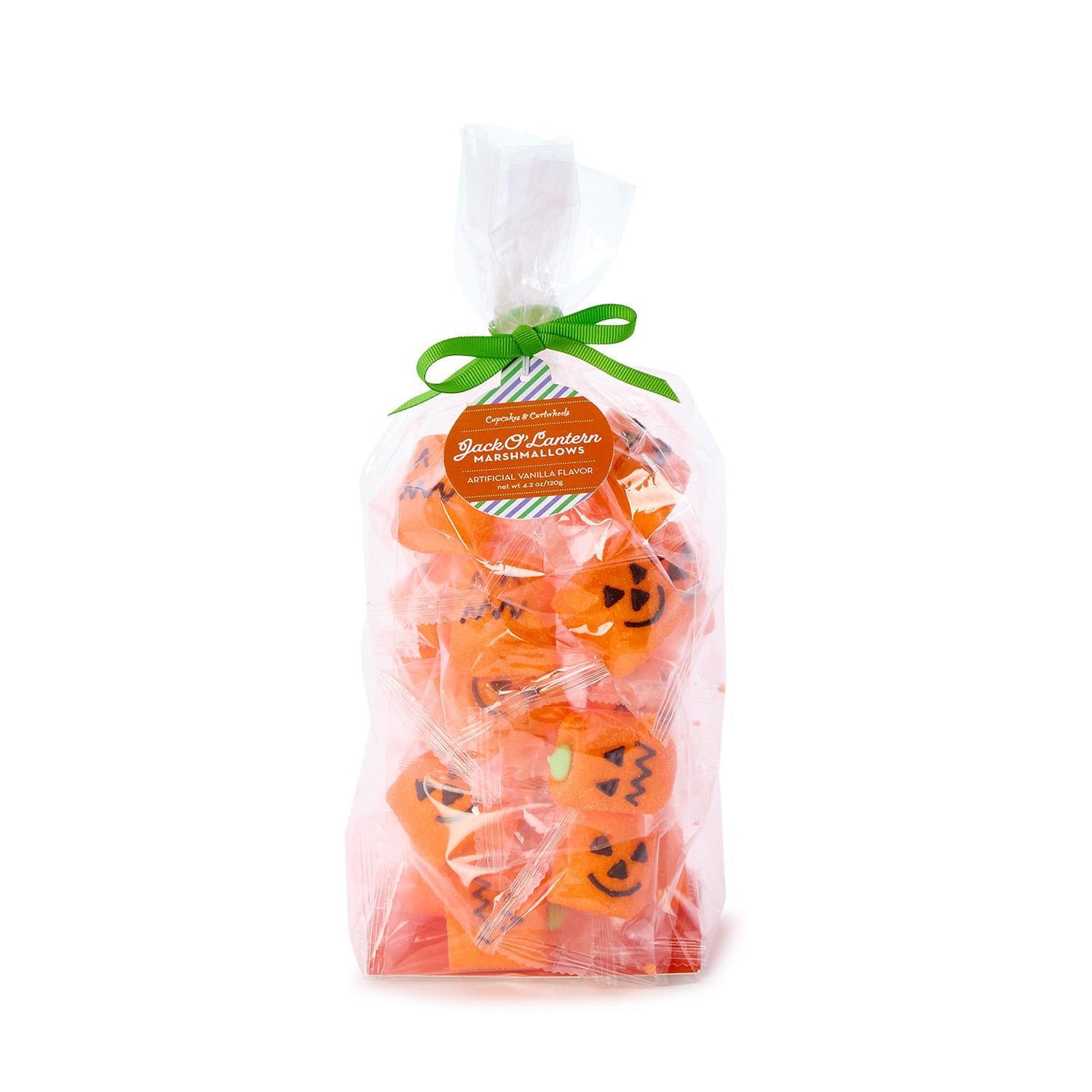 Jack-O-Lantern Vanilla Marshmallow Candy in Gift Bag