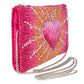 Tickled Pink Crossbody Phone Bag