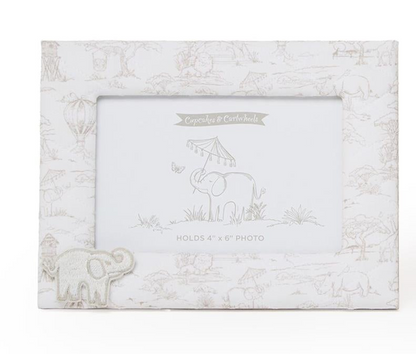 Sweet Safari Quilted Photo Frames in Gray (2 Styles)