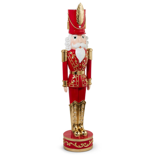 Red and Gold Traditional Nutcracker - 48"