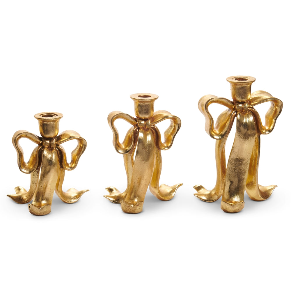 Bow Candlesticks (3 sizes)