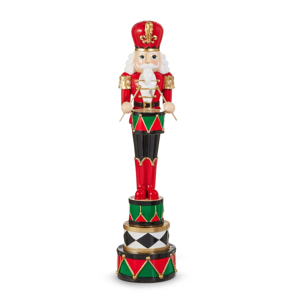 Red White and Green Nutcracker