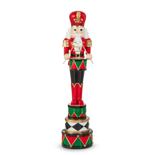 Red White and Green Nutcracker