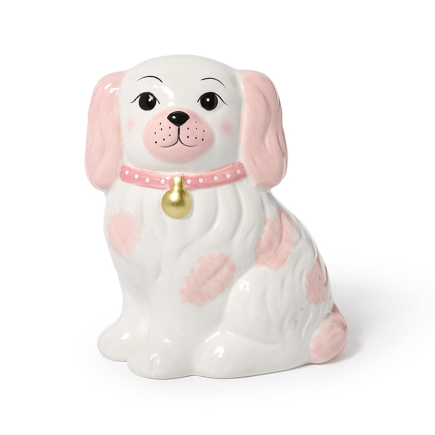 Staffordshire Dog Hand - Painted Money Bank (2 Colors)