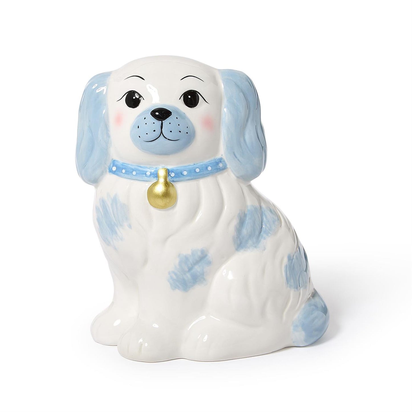 Staffordshire Dog Hand - Painted Money Bank (2 Colors)