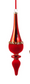 Red Pearl Banded Velvet Finial Ornament ( 2 Styles)