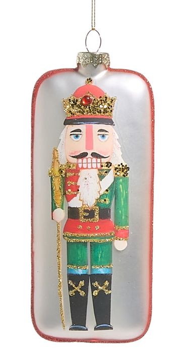 Nutcracker Rectangle Ornament - 5.75" (3 Styles)