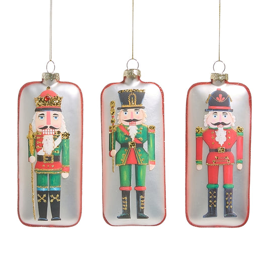 Nutcracker Rectangle Ornament - 5.75" (3 Styles)
