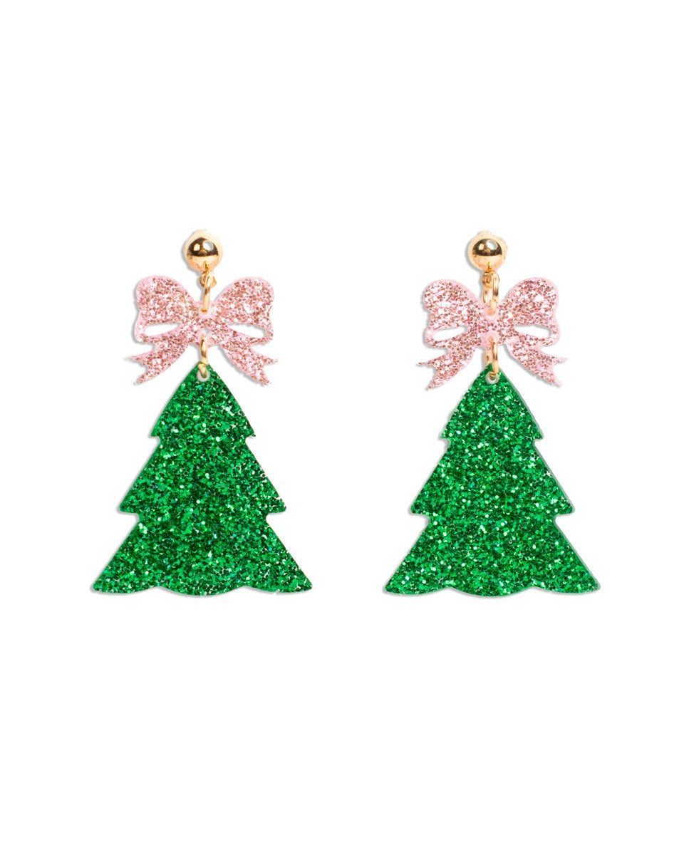 Bow Tree Earrings