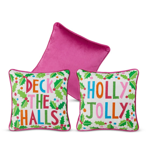 Holly Jolly Pillow (2 Styles)