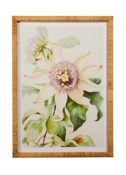 Purple Botanical Framed Print