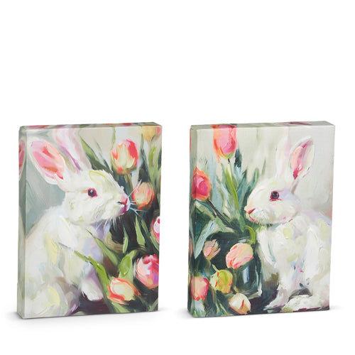 Tulip Bunny Wall Art (2 Styles)