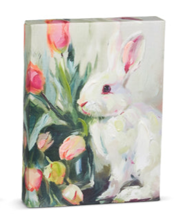 Tulip Bunny Wall Art (2 Styles)