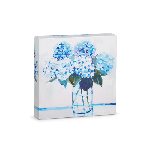 Blue Floral Wall Art