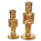 Gold Nutcracker Candlesticks (2 Sizes)