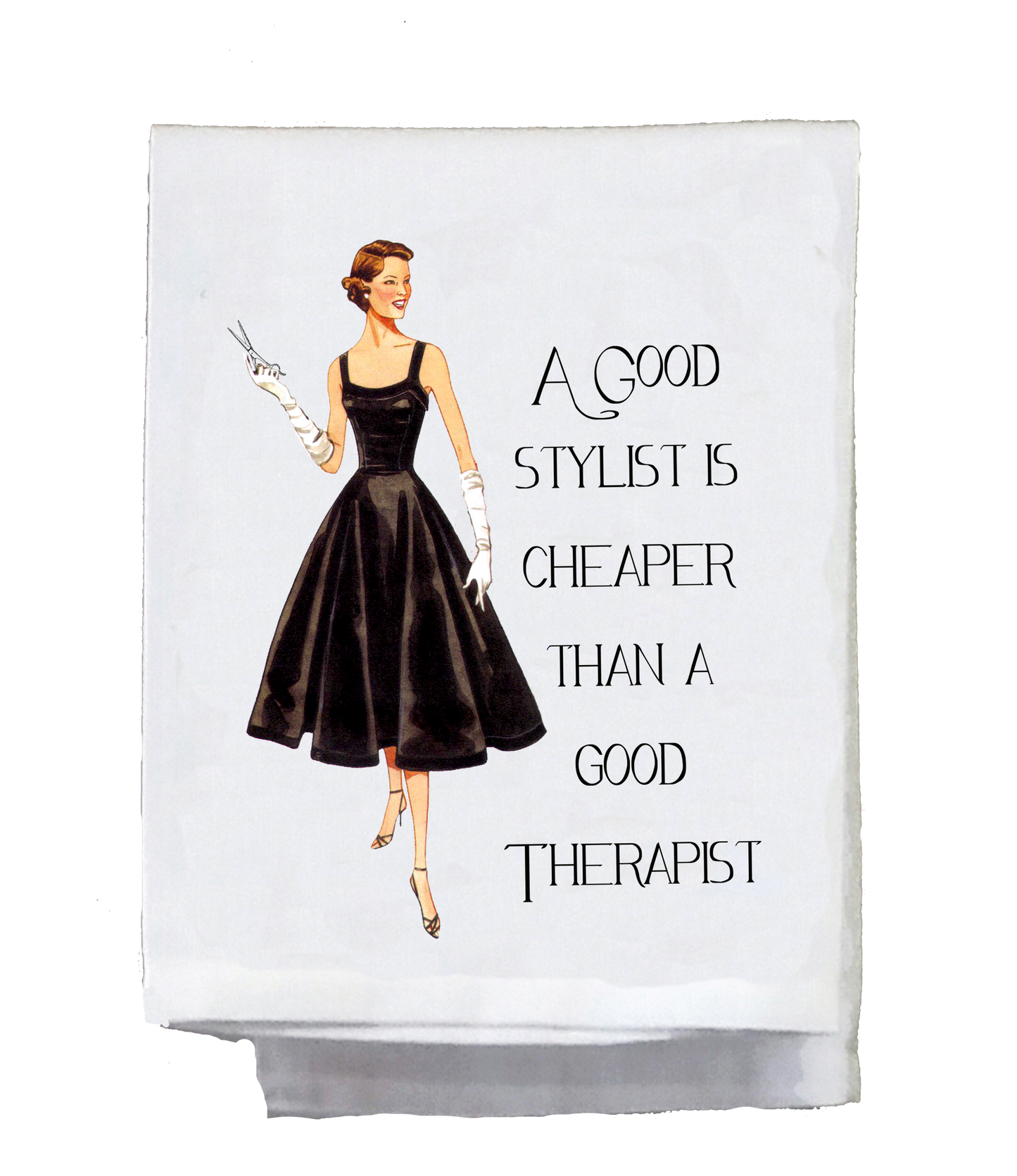 Sassy Girl, a Good Stylist Dish Towel