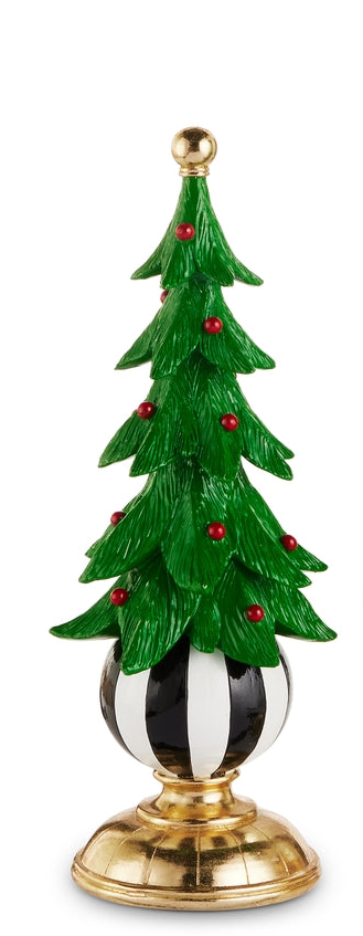 Christmas Tree On Ball Pedestal (2 Sizes)
