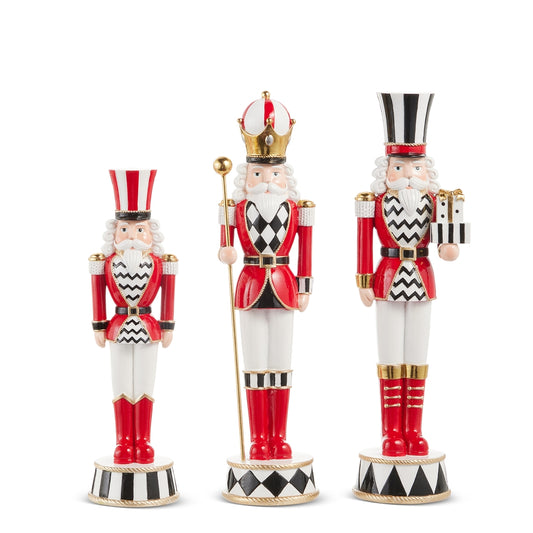 Top Hat Nutcrackers (3 Styles)