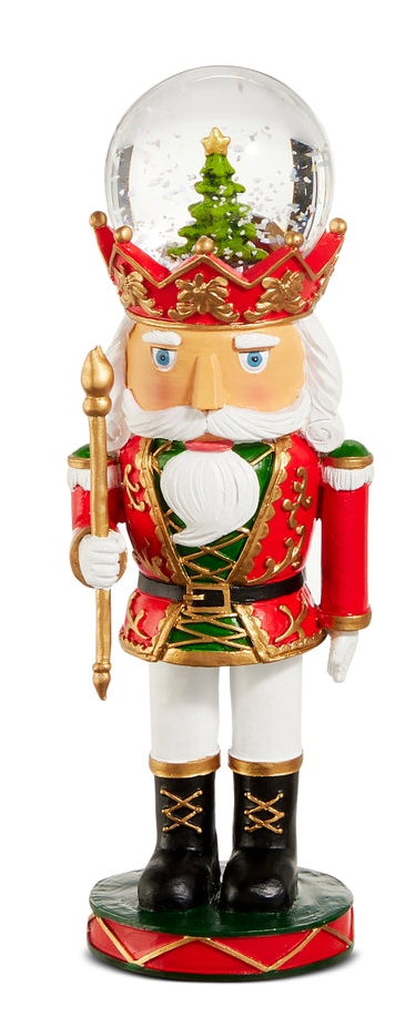 Nutcracker Water Globe - 7" (2 Colors)
