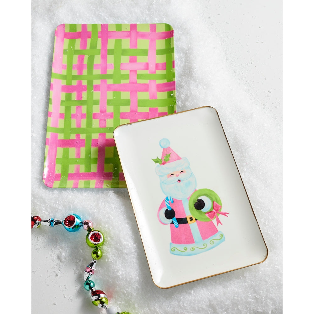 Santa Cheer Trays (Set of 2)