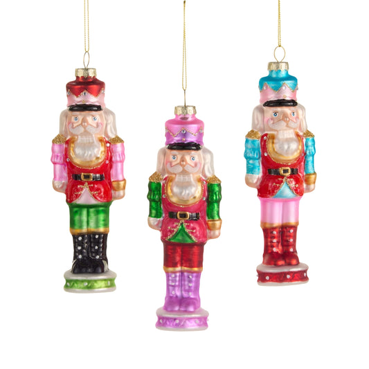 Neon Nutcracker Ornament (3 Styles)