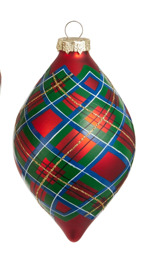 Plaid Ornament (2 Styles)