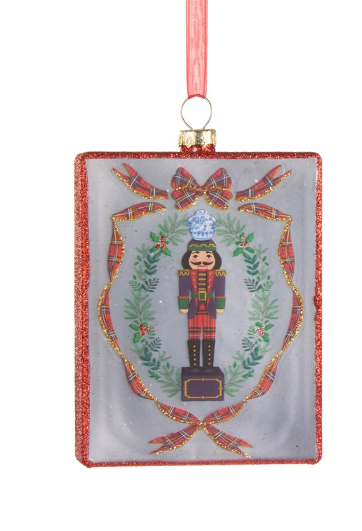 Noble Nutcracker Rectangle Ornament (2 Styles)