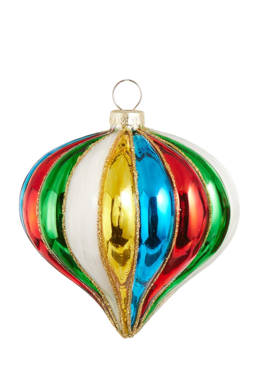 Multicolor Stripe Ornament (2 Styles)