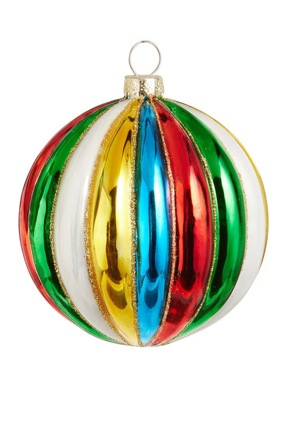 Multicolor Stripe Ornament (2 Styles)