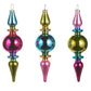 Multicolor Drop Ball Ornament (3 Colors)