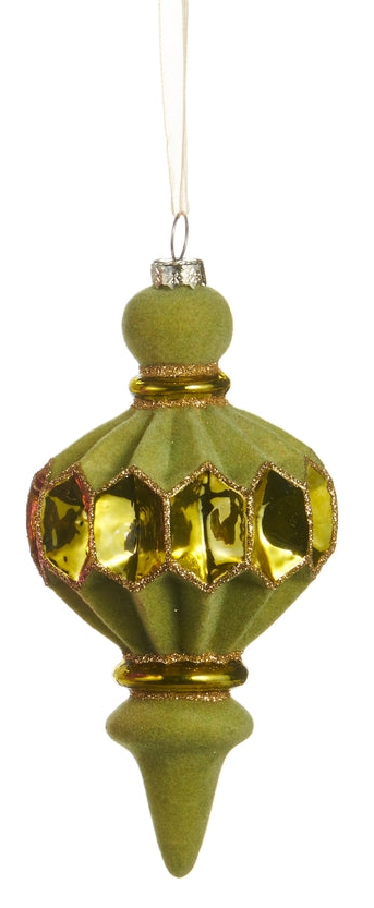 Jewel Band Finial Ornament (3 Colors)